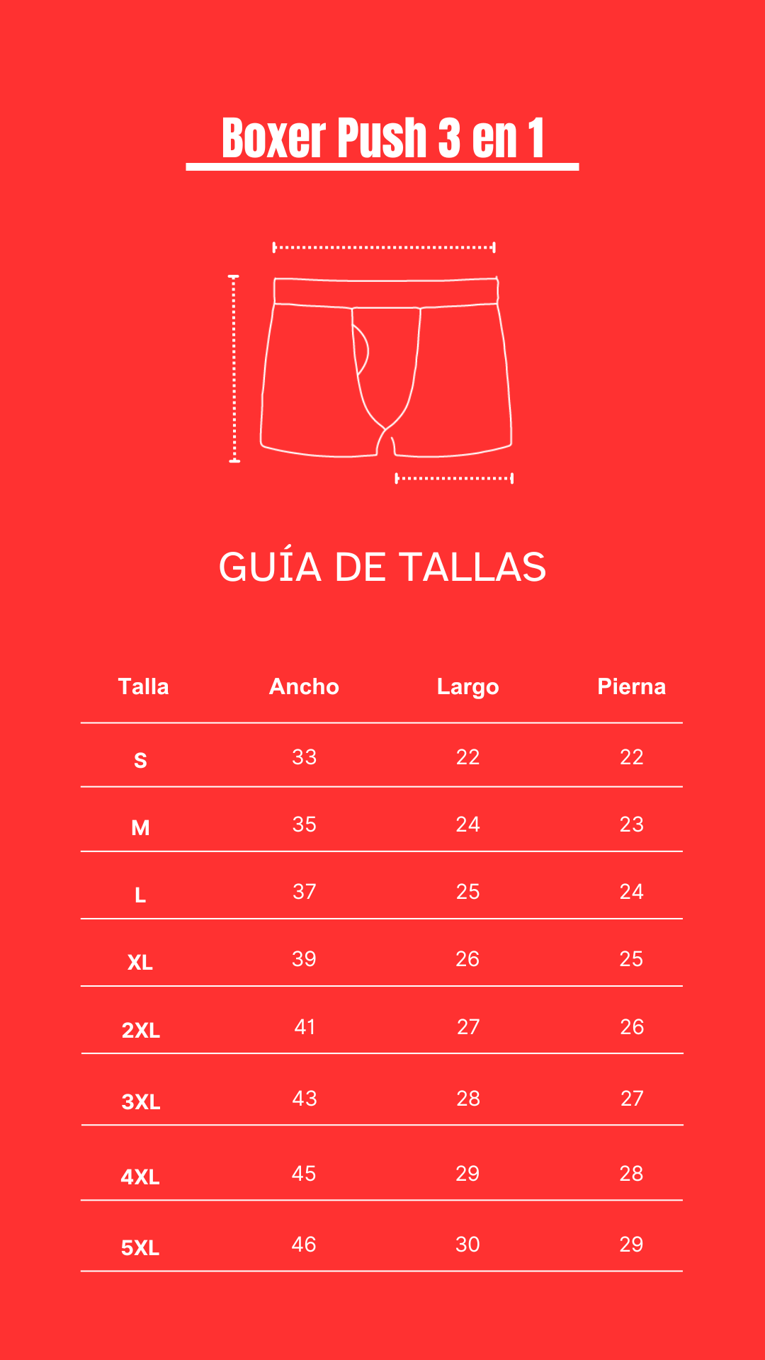 Boxer Push X - 3 en 1