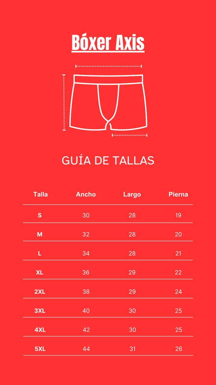 BOXER AXIS - BOXER PARA TOALLAS HIGIENICAS